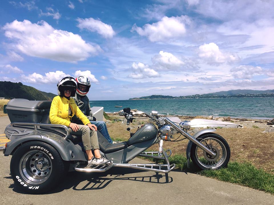 Trike at The Bays.